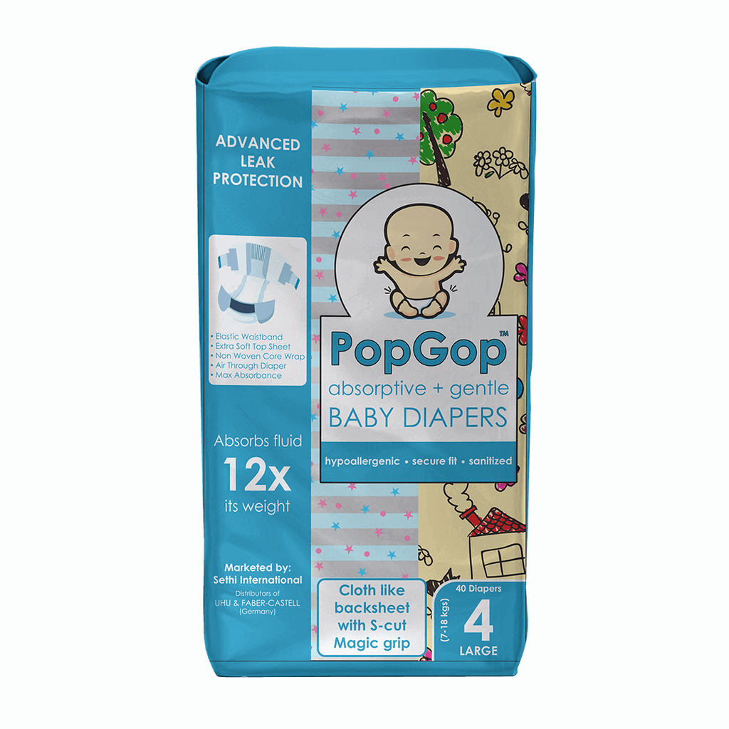 PopGop® Economy (Size 4) Large – 40 Pcs