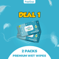 PopGop® Wet Wipes (Pack of 2)