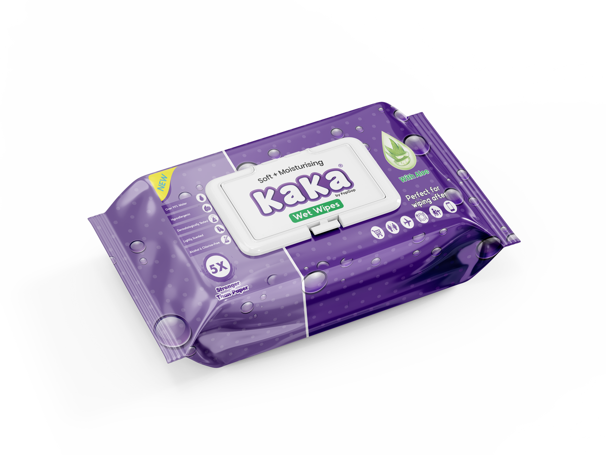 KAKA® Wet Wipes (Pack of 4)