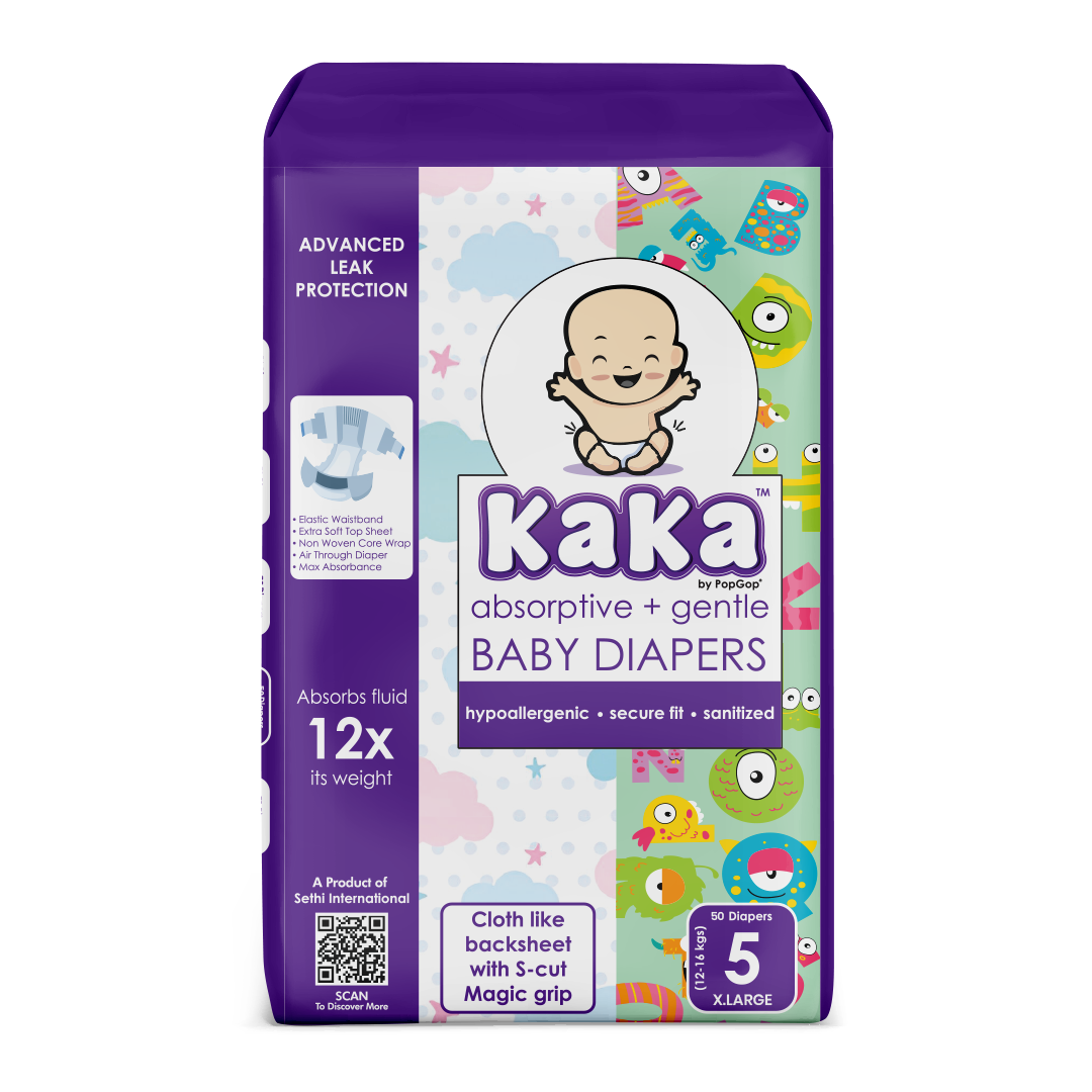 Kaka® Economy (Size 5) X-Large – 50 Pcs