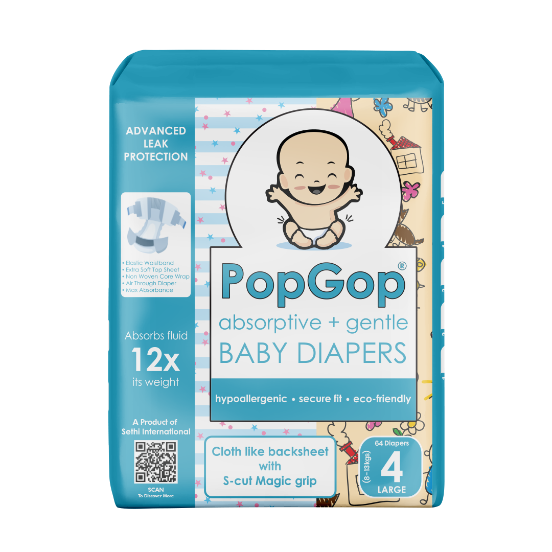 Popgop® Jumbo (Size 4) Large - 64 pcs